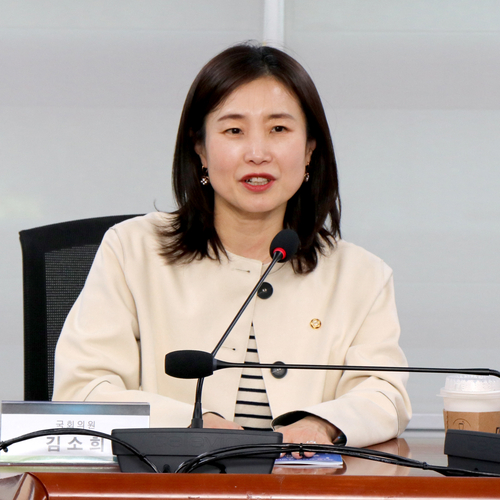 김소희 국민의힘 국회의원이 25일 서울 여의도 국회에서 열린 제9회 원자력 세미나'에서 축사하고 있다. 사진= 송기우 기자