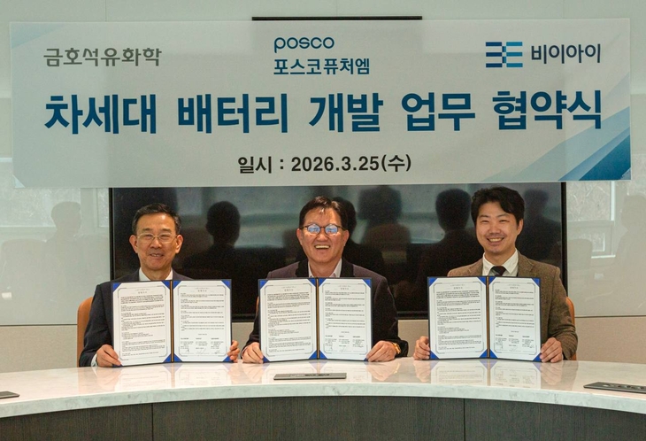 차세대 배터리 기술 협력을 위한 3자 양해각서(MOU)