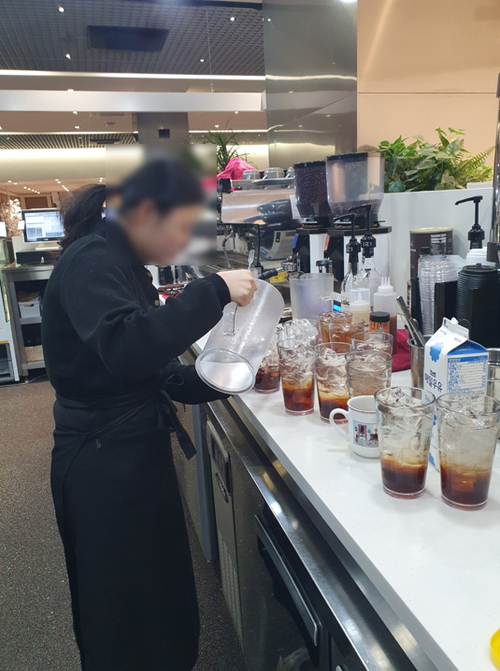 남양주 베이커리씨어터의 바리스타 직무 참여 현장