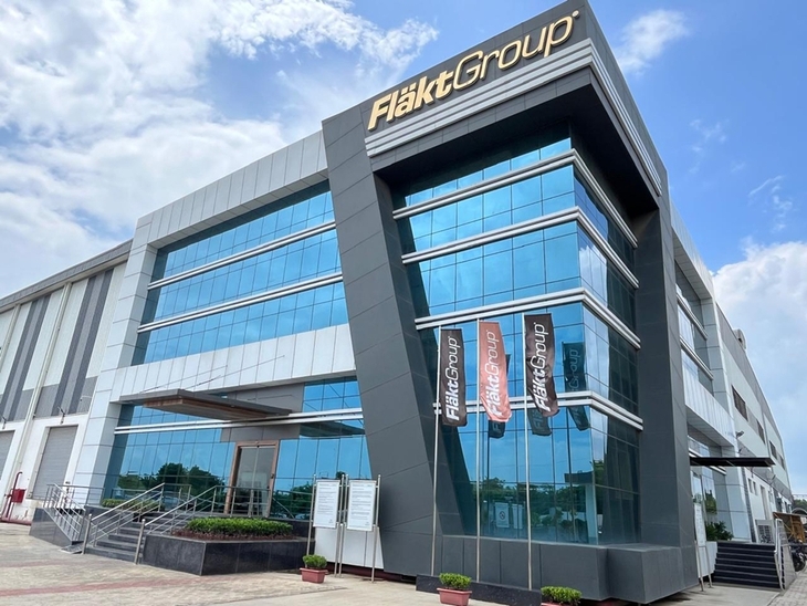 독일 플랙트그룹 본사 전경. 삼성전자는 지난해 11월 이 회사 인수 절차를 마무리했다.