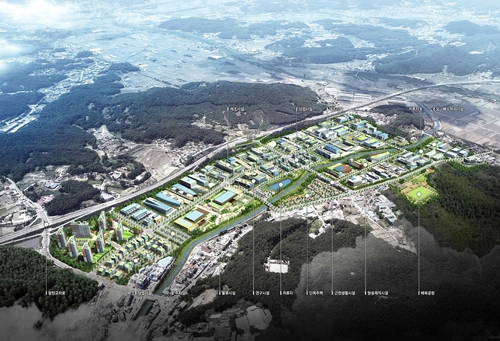 파주시 캠프스탠턴 일반산업단지 조감도
