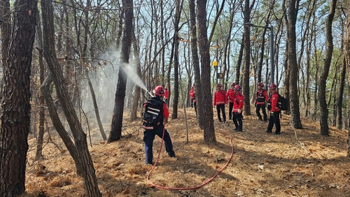 양주시 산불 국가위기경보 '경계' 발령에 따라 비상대응체계 가동