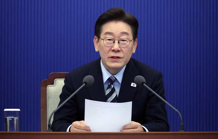 이재명 대통령, 수석보좌관회의 발언