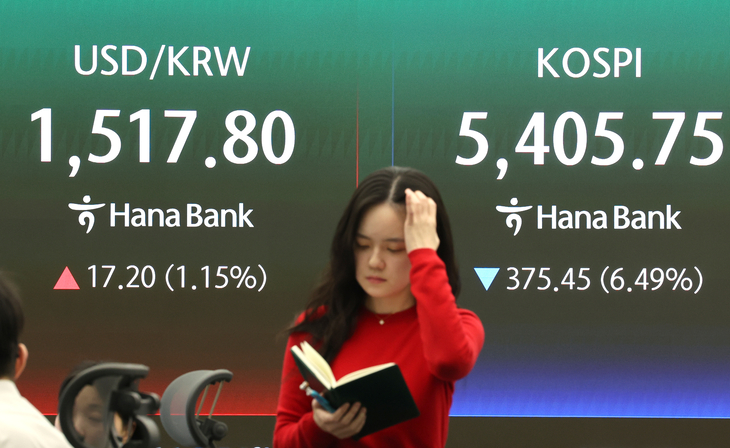 트럼프 최후통첩에 증시 ‘검은 월요일’…환율 최고치