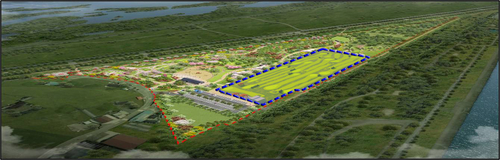 하남시 당정근린공원 파크골프장 조감도