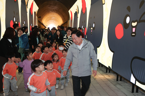 남양주시 3월31일 '빛터널공원' 준공식 개최