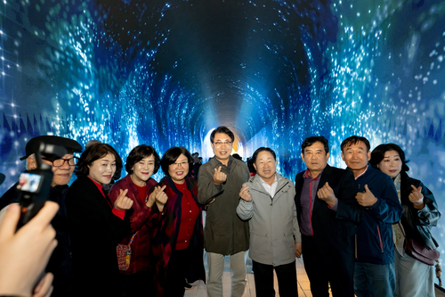 남양주시의회 3월31일 와부읍 도곡리 빛터널공원 준공식 참석