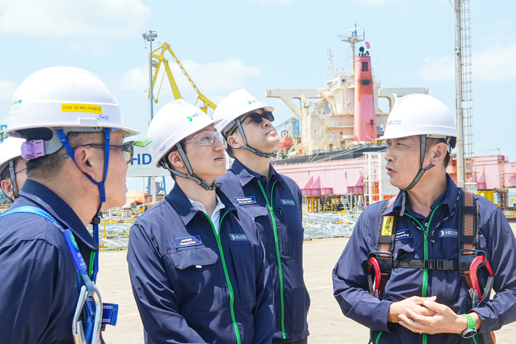 베트남 방문 HD현대 정기선 회장 “경영 기본은 현장”