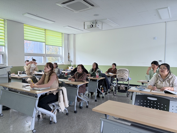 봉화, 결혼이민자 맞춤형 한국어 교육 성과