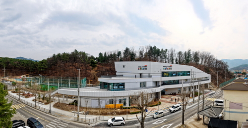 포천시 교육문화복합공간 '두런두런 일동' 전경