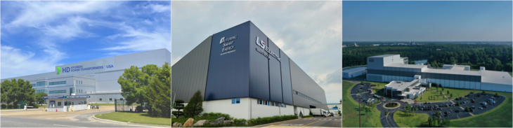 전력기기 3사 공장