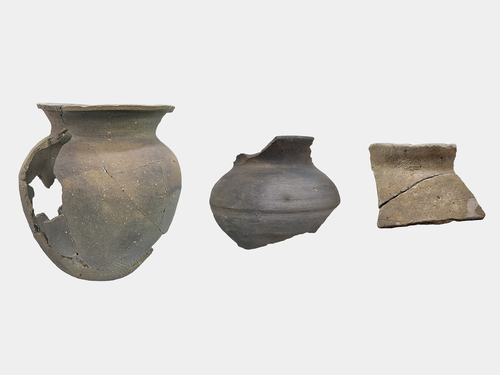 양평 양강섬 적석분구묘 출토 유물