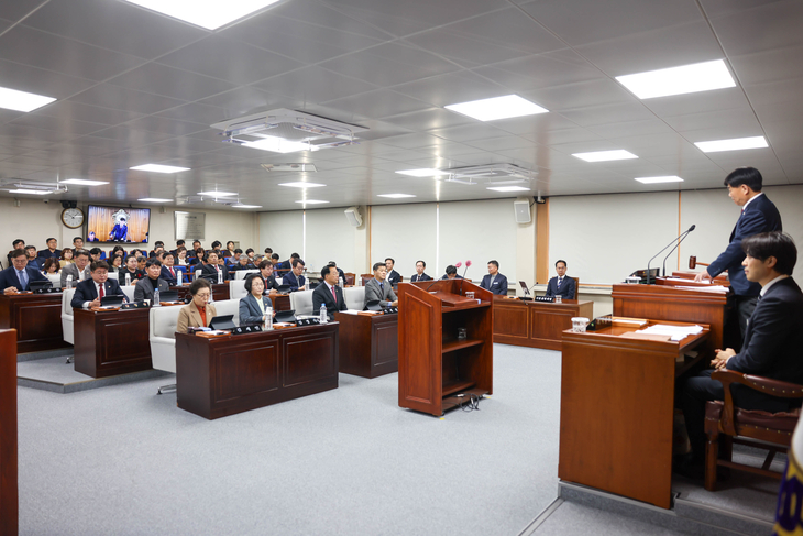 영주시의회, 제300회 임시회 개회