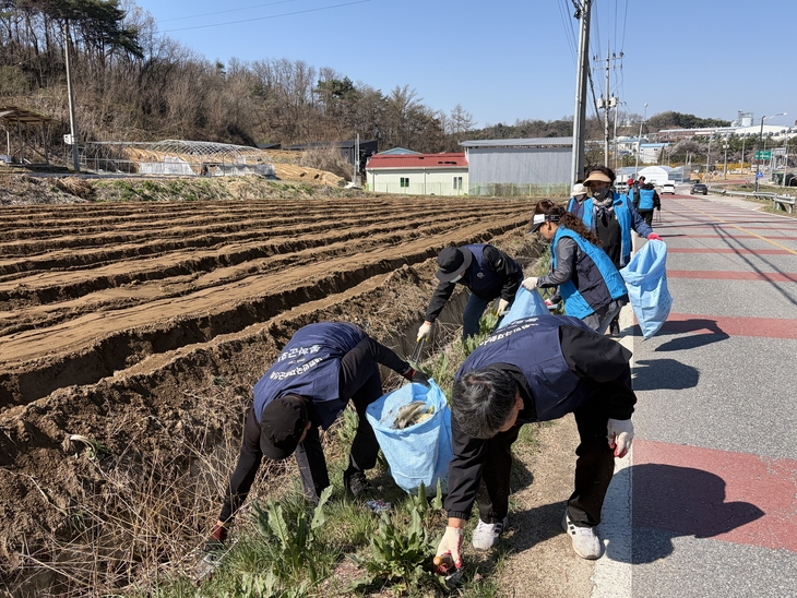 봉화읍  봄맞이 행락철 자연정화활동