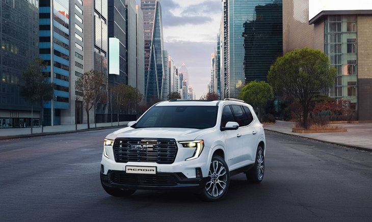 한국지엠의 GMC 프리미엄 SUV·픽업 모델 '아카디아'