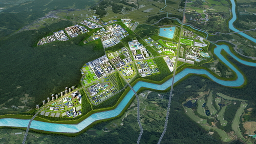 포천시 평화경제특구 조감도