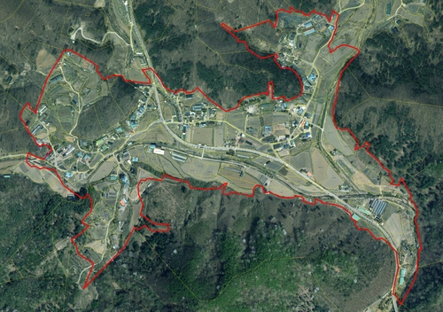 남양주시 시우지구 항공 촬영