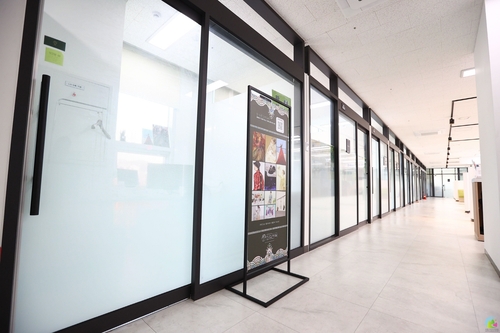 의왕시 유니콘로드(창업지원 공간) 내부