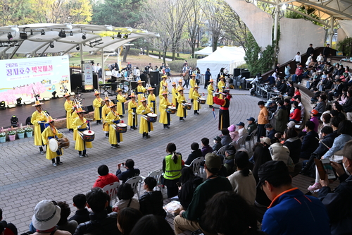 구리시 봄 축제 '장자호수 벚꽃마실' 현장