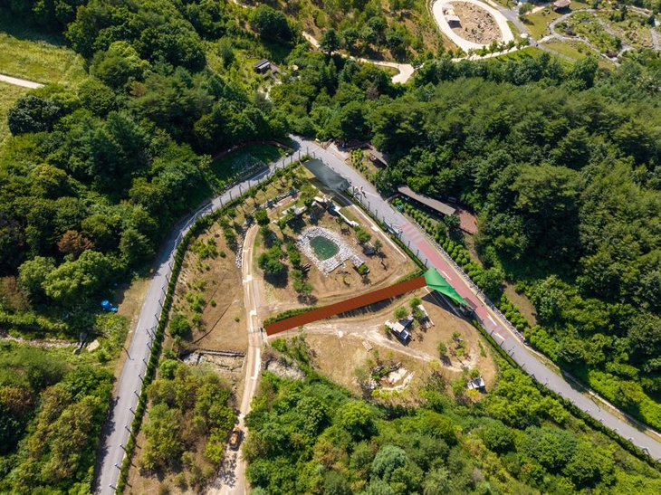 백두대간수목원, 호랑이 방사장 통합