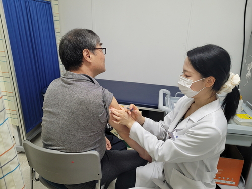 구리시보건소 대상포진 예방접종 현장