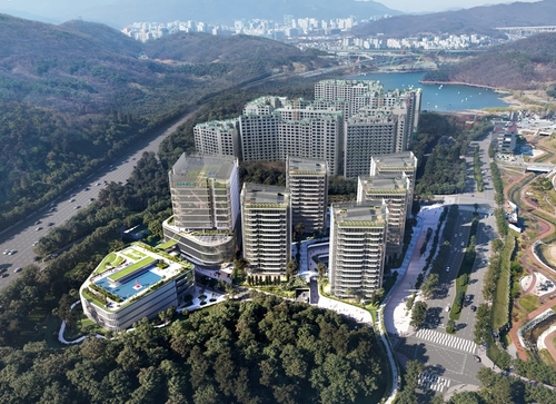 의왕시 종합병원(가칭 해밀리병원)  조감도