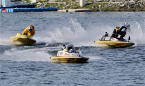 박원규(흰색) 가장 빨리 결승선 향해 질주