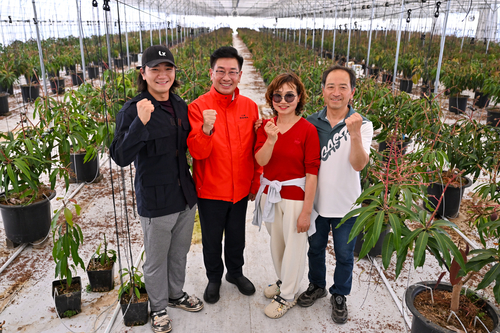 전진선 양평군수 16일 청년 귀농 3년차 김병연의 애플망고 농가 격려 방문
