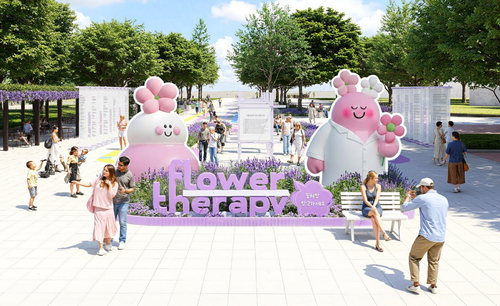 2026고양국제꽃박람회'플라워 테라피 가든' 조감도