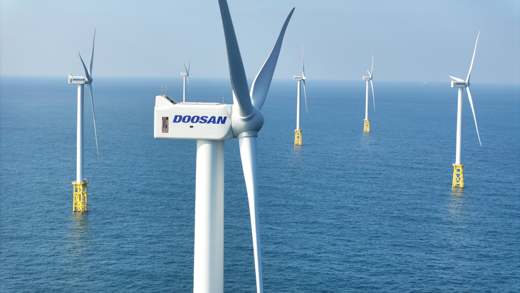 국내 최대 제주한림해상풍력 준공