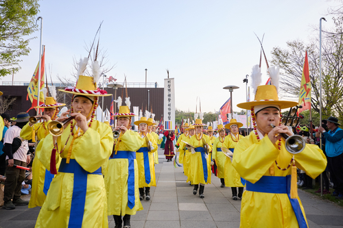 2026년 제9회 양주회암사지왕실축제 현장