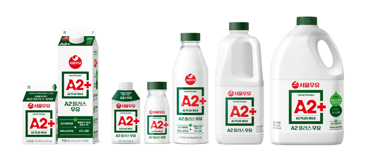 서울우유 A2+우유 제품군