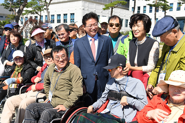 이철우 국민의힘 경북도지사 후보 장애인공약발표