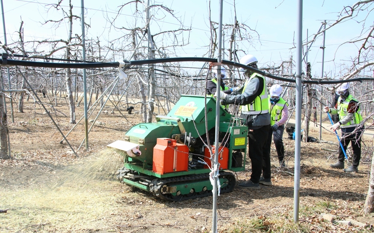 경상북도농업기술원, 영농부산물 파쇄지원 확대…산불 예방 효과 입증