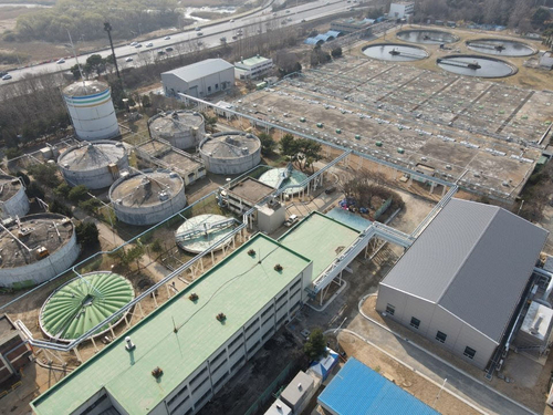 고양특례시 일산수질복원센터 전경