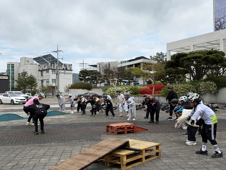진도군, 2026년 '자전거 안전 체험 교실' 성료