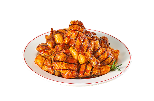 꾸브라꼬숯불치킨 양념꾸브