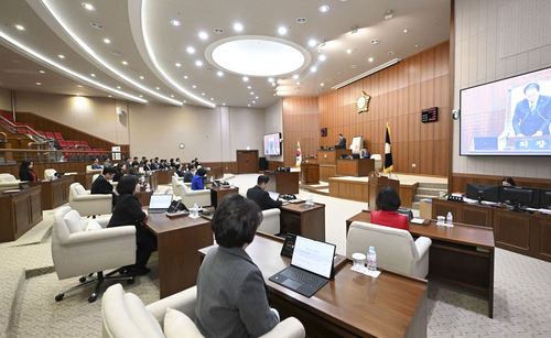 의정부시의회 제343회 임시회 1차 본회의