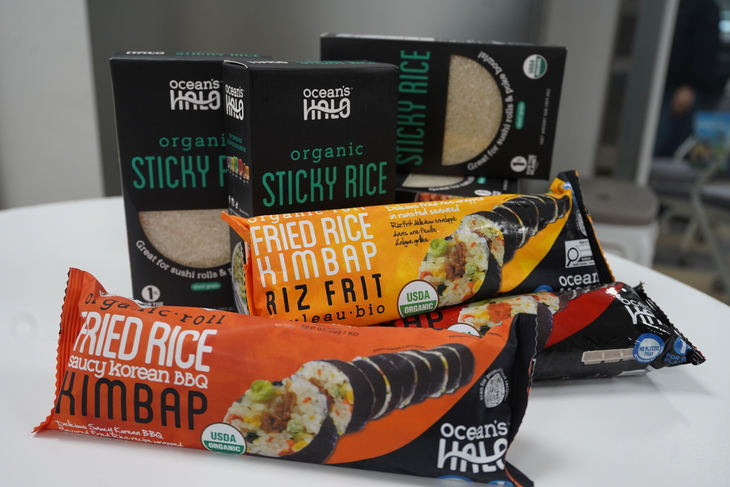 '해남쌀로 만든 김밥'미국최대 식품박람회 엑스포웨스트'대상'