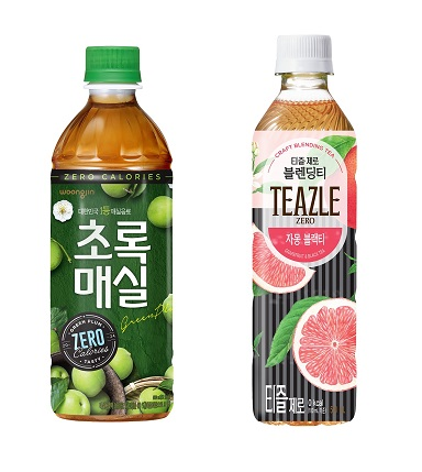 웅진식품 초록매실제로, 티즐제로자몽블랙티