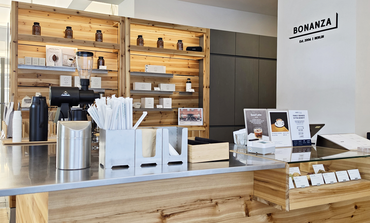 대명화학그룹이 독일 보난자 커피로부터 국내 영업권을 확보해 운영 중인 성수 매장. 사진=박규빈 기자