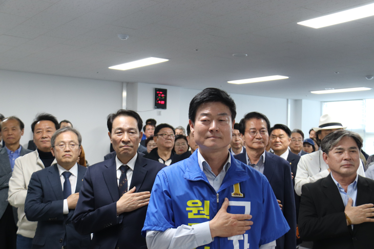 구자열 원주시장 후보 '시민참여 캠프' 개소식