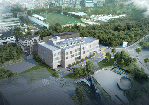 과천시 과천행복드림센터 조감도