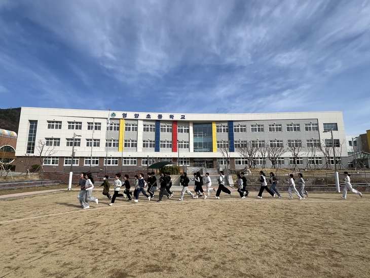 영양초의 생활체육 실천