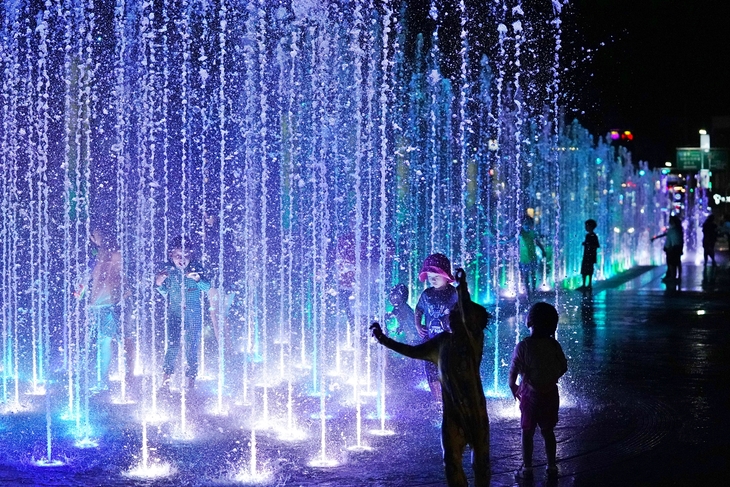 해남군,“이른더위 잡는 시원한 물줄기