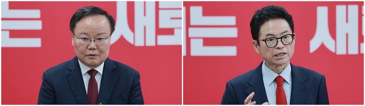 국민의힘 경북지사 이철우·김재원 맞대결