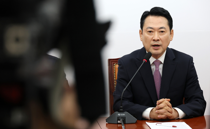 장동혁 대표, 현안 관련 브리핑