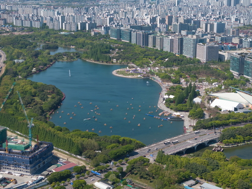 2026고양국제꽃박람회 호수 수상꽃자전거
