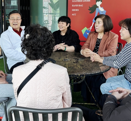 김성제 의왕시장 후보-청계동 원로 및 주민 대표 4월29일 간담회 운영