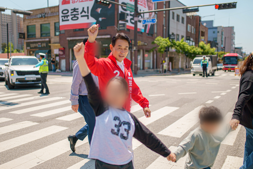 백영현 국민의힘 포천시장 후보 5일 포천시 어린이날 기념행사 참여